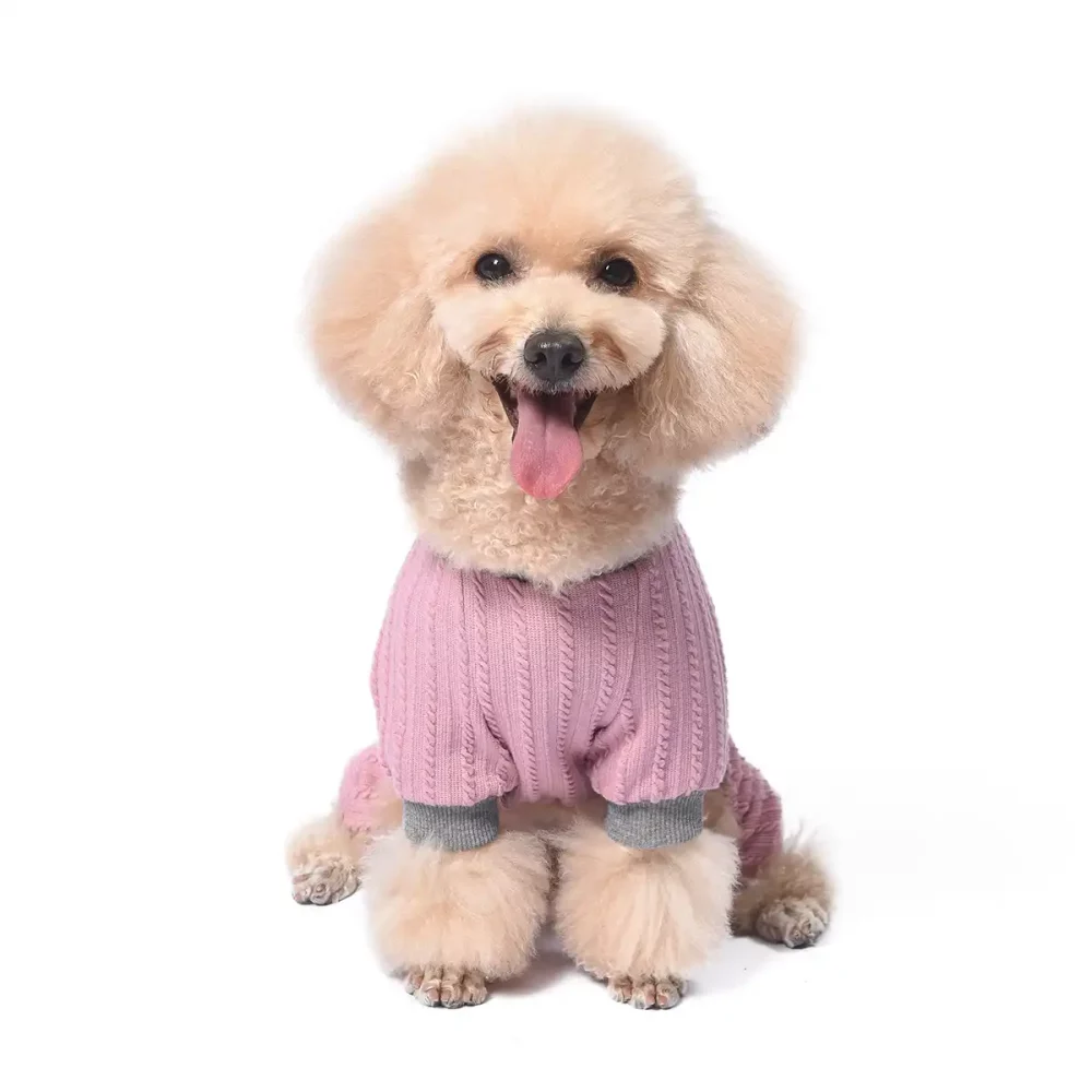 Anti-bacterial Four-legged Onesie for Dogs - Pink