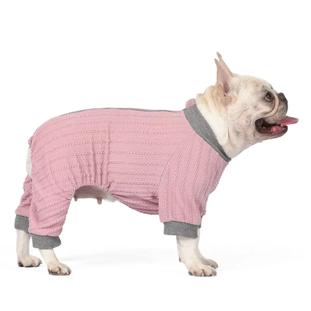Anti-bacterial Four-legged Onesie for Dogs - Pink