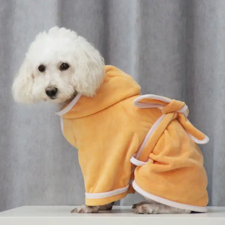 Bathrobe for Medium Dogs, Dog Drying Towel