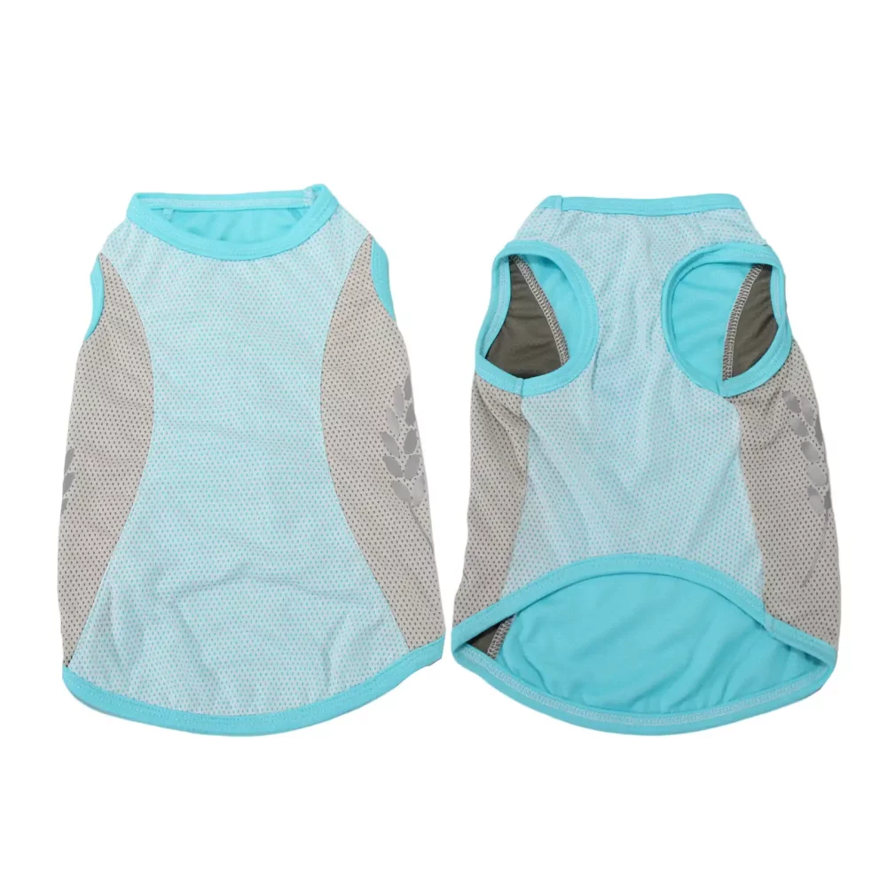 Cooling Shirt for Dogs, Breathable Sun Protection Shirt - Blue