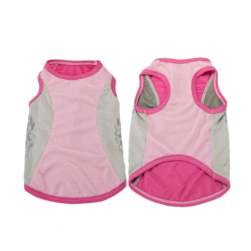 Cooling Shirt for Dogs, Breathable Sun Protection Shirt - Pink