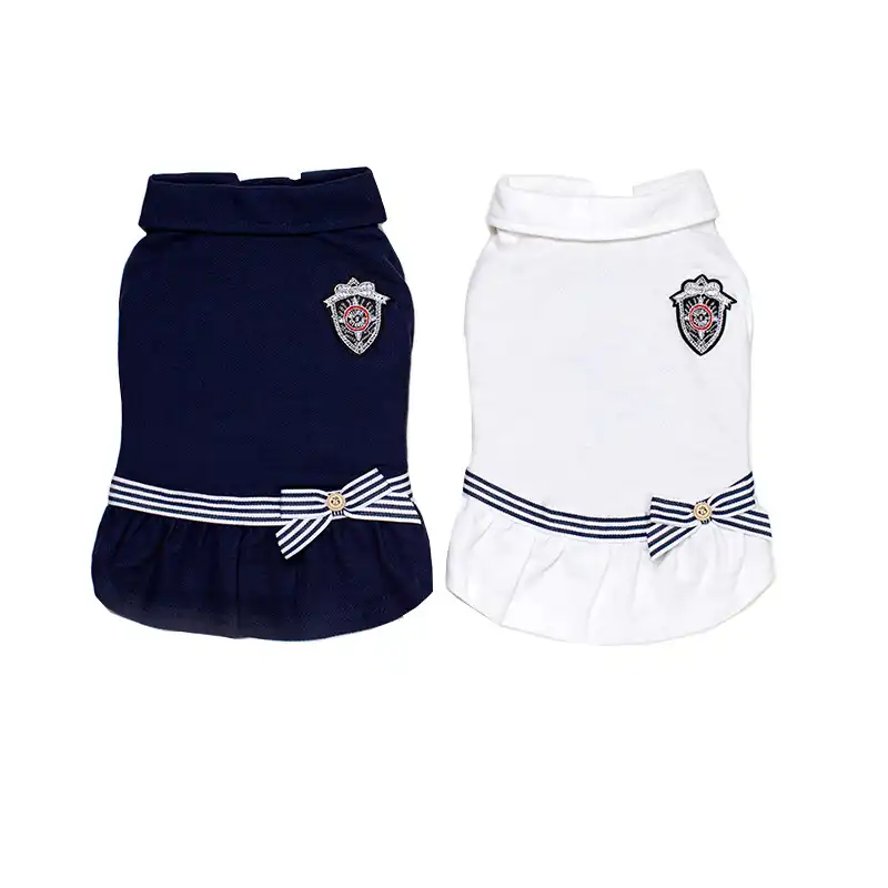 Cute Dress for Small Dog, Teddy Dog Clothes Dresses