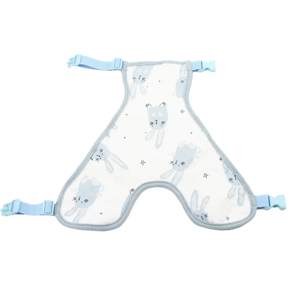 Dog Pajamas Belly Protector, Cartoon Belly Band for Pets - Blue - For Male