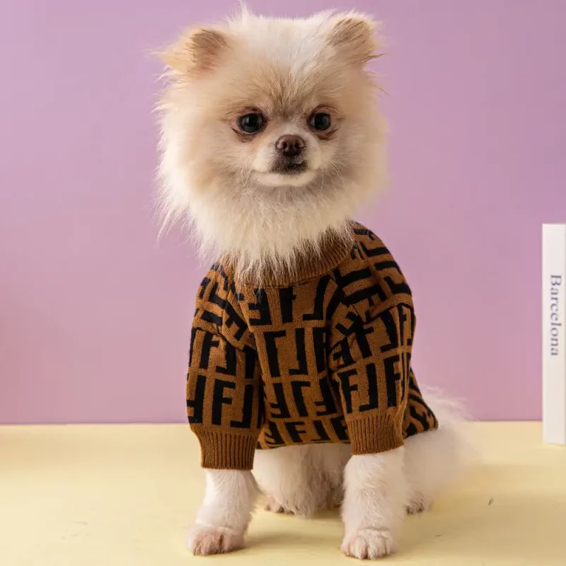 Fendi Dog Sweater Fendi Inspired Dog Clothes
