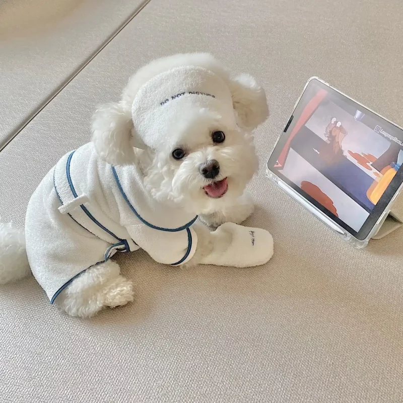 Hotel Towel for Puppy, Small Dog Cute Dry Towel