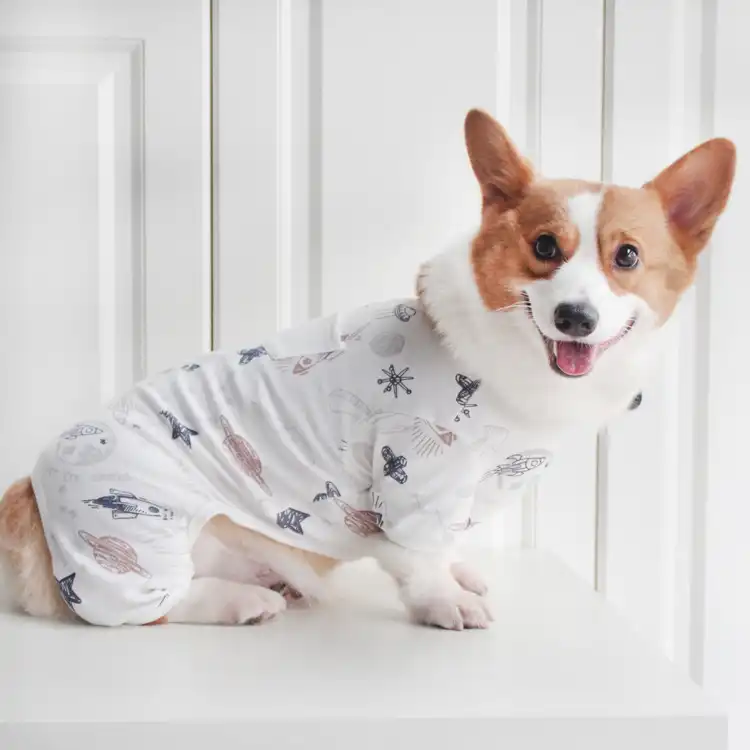 Pure Cotton Dog Onesies Cute Pajamas for Dogs - Universe