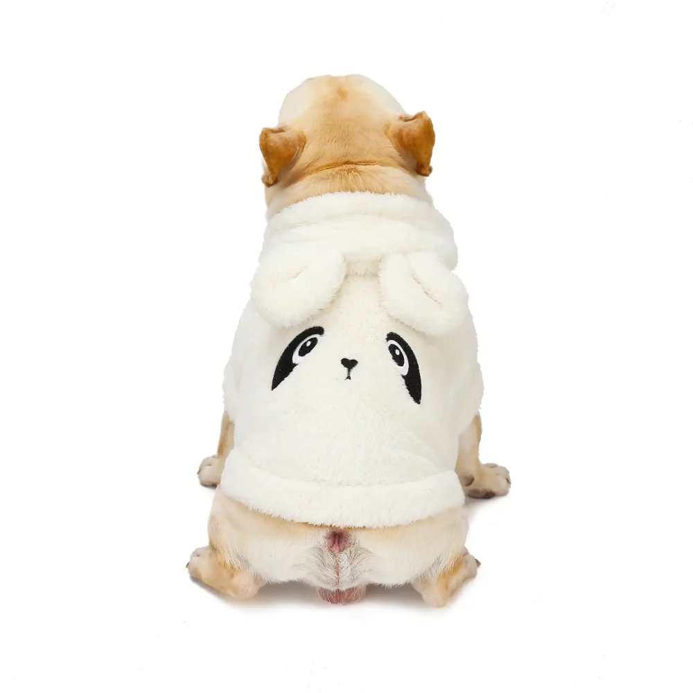 Cute Animal Pattern Costumes for Dogs - White Dog