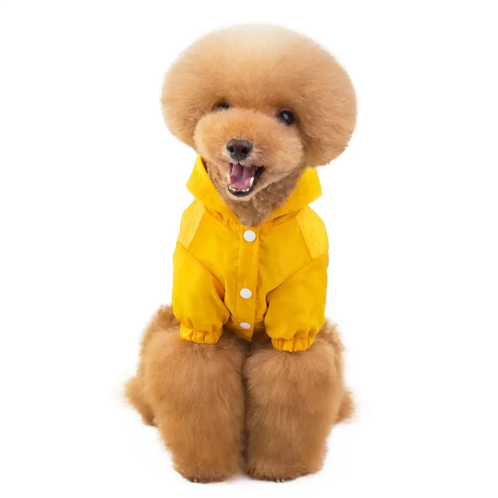 Dog Reflective Rain Jacket - Yellow