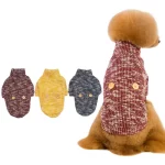 Dog Turtleneck Sweater for Small and Medium Dogs