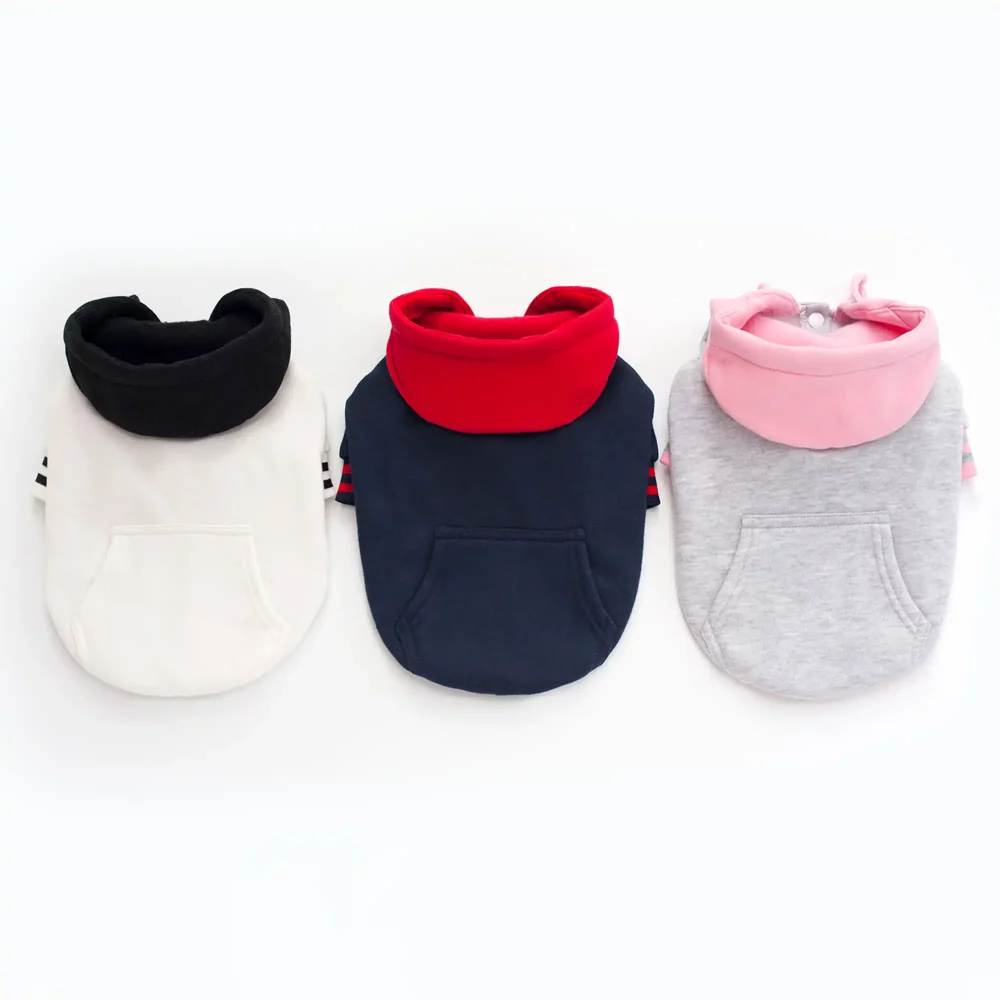 Drawstring Color Block Hoodie for Dogs