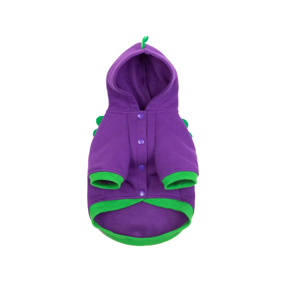 Halloween Purple Monster Hoodie Jacket for Dogs