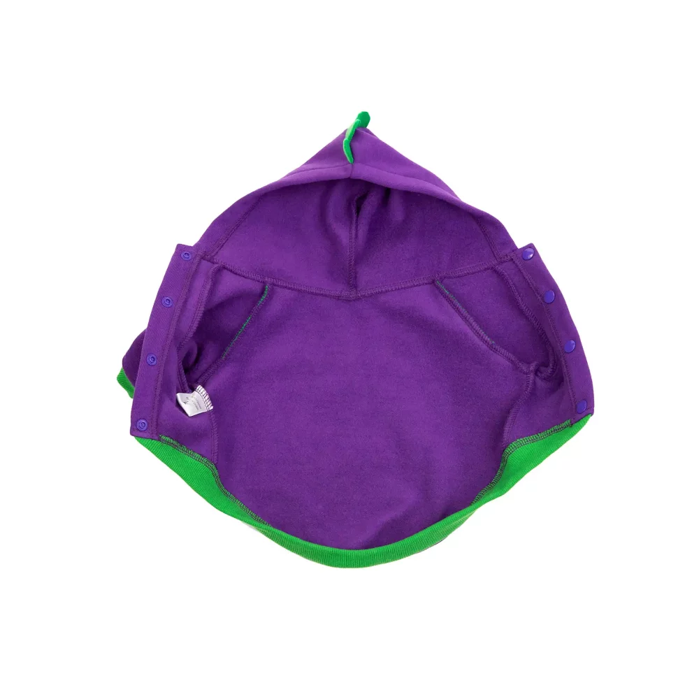 Halloween Purple Monster Hoodie Jacket for Dogs