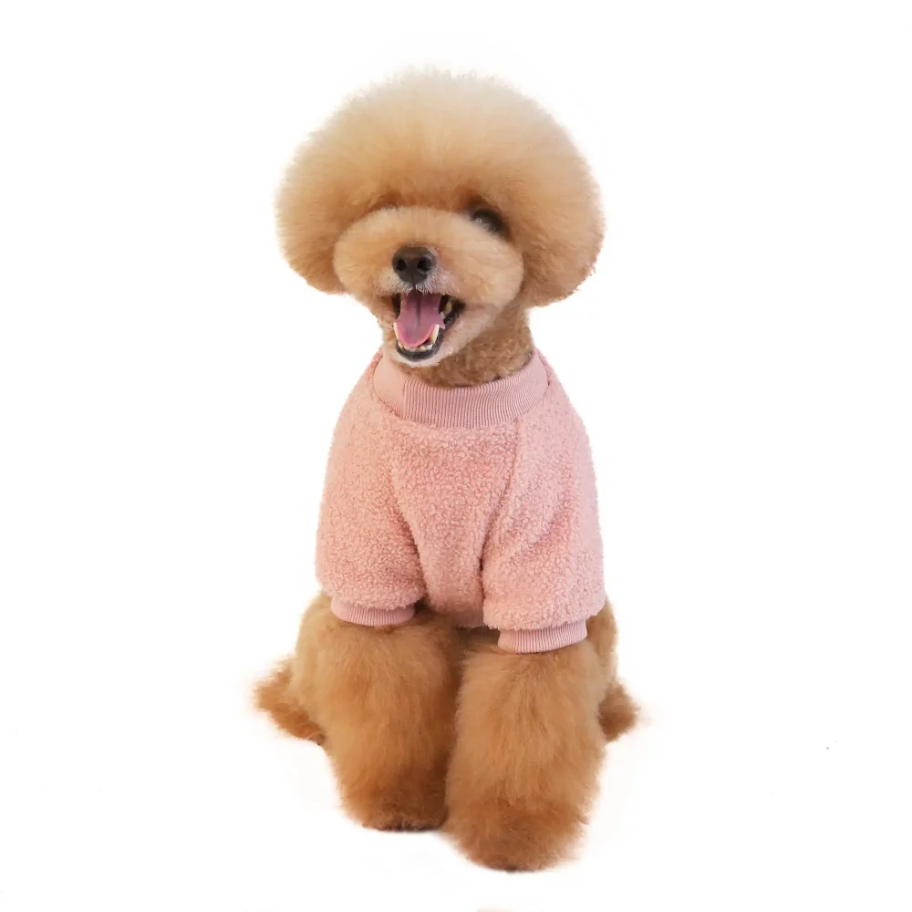 Hamster Embroidered Sweater for Dogs - Pink