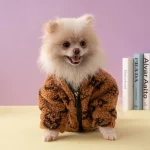 Lamb Velvet Louis Vuitton Coat for Dogs