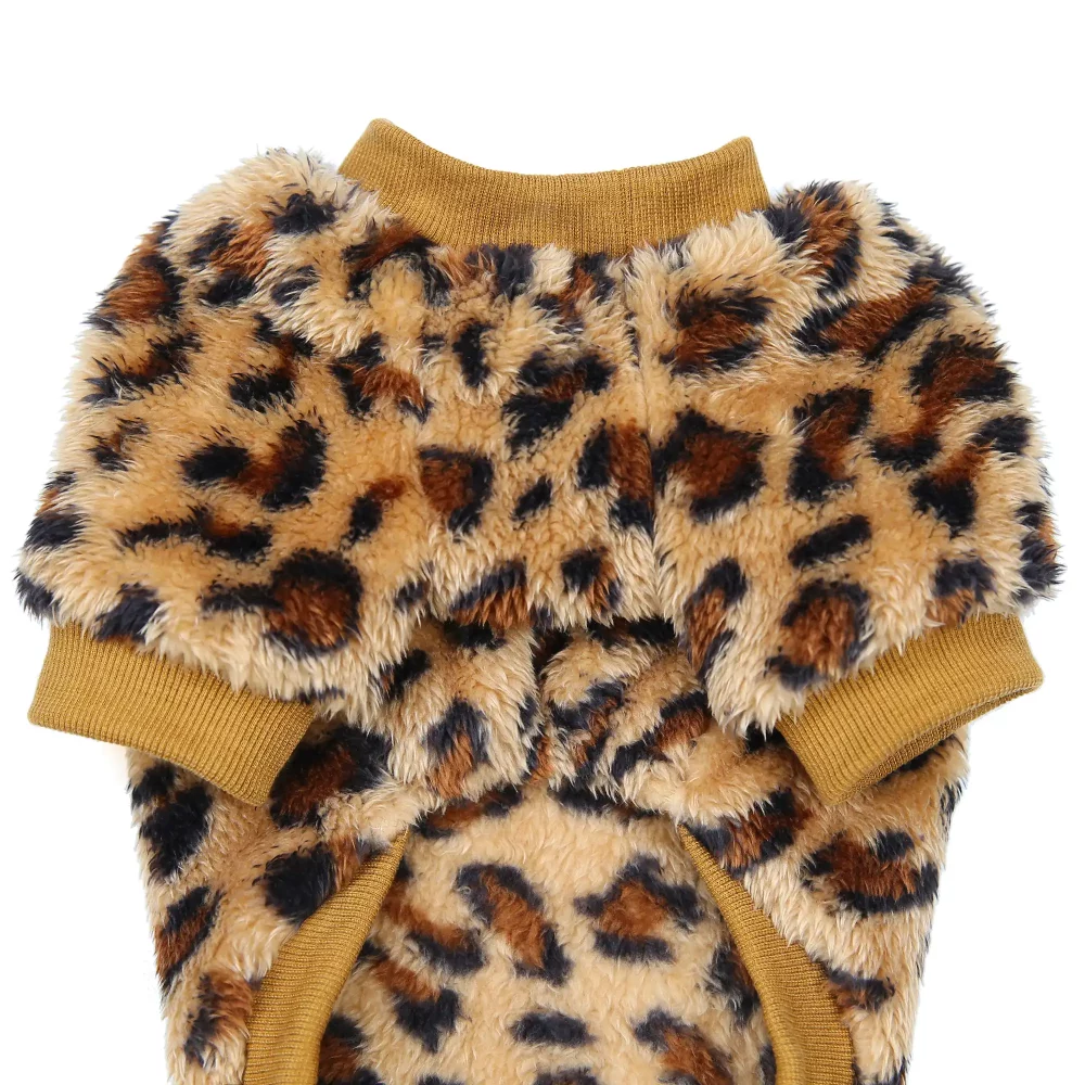 Leopard Sweatshirt for Small Dogs