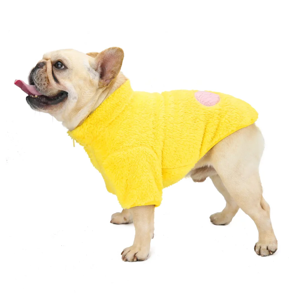 Little Yellow Duck Zipper Coat for Dogs - Yellow