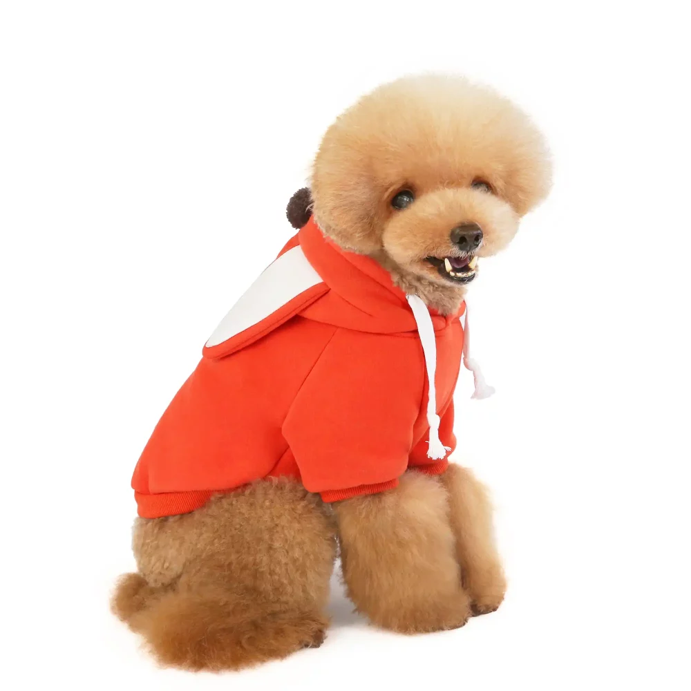 Orange Fox Costume Hoodie for Puppies