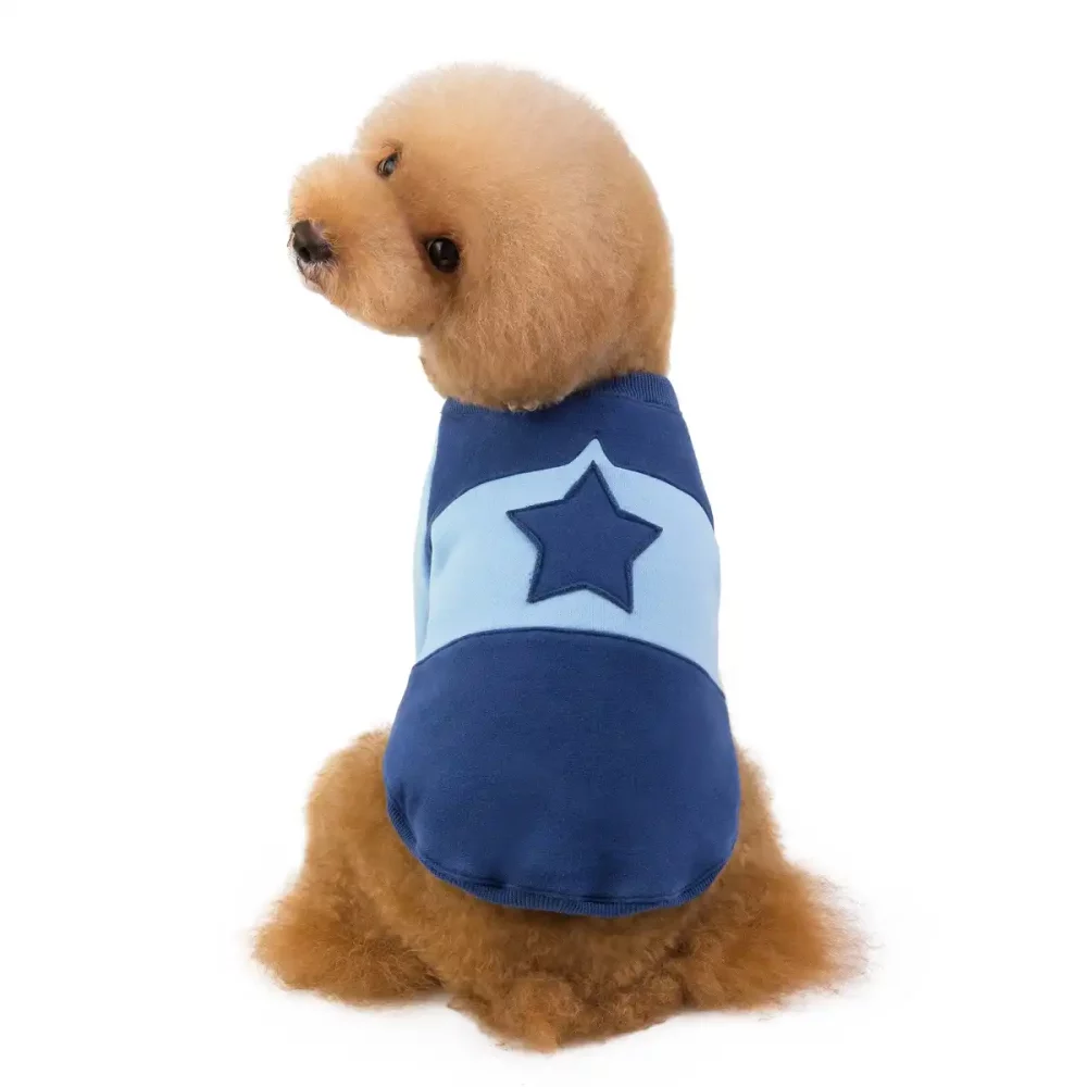 Pentagram Creative Sweatshirt for Dogs - Blue