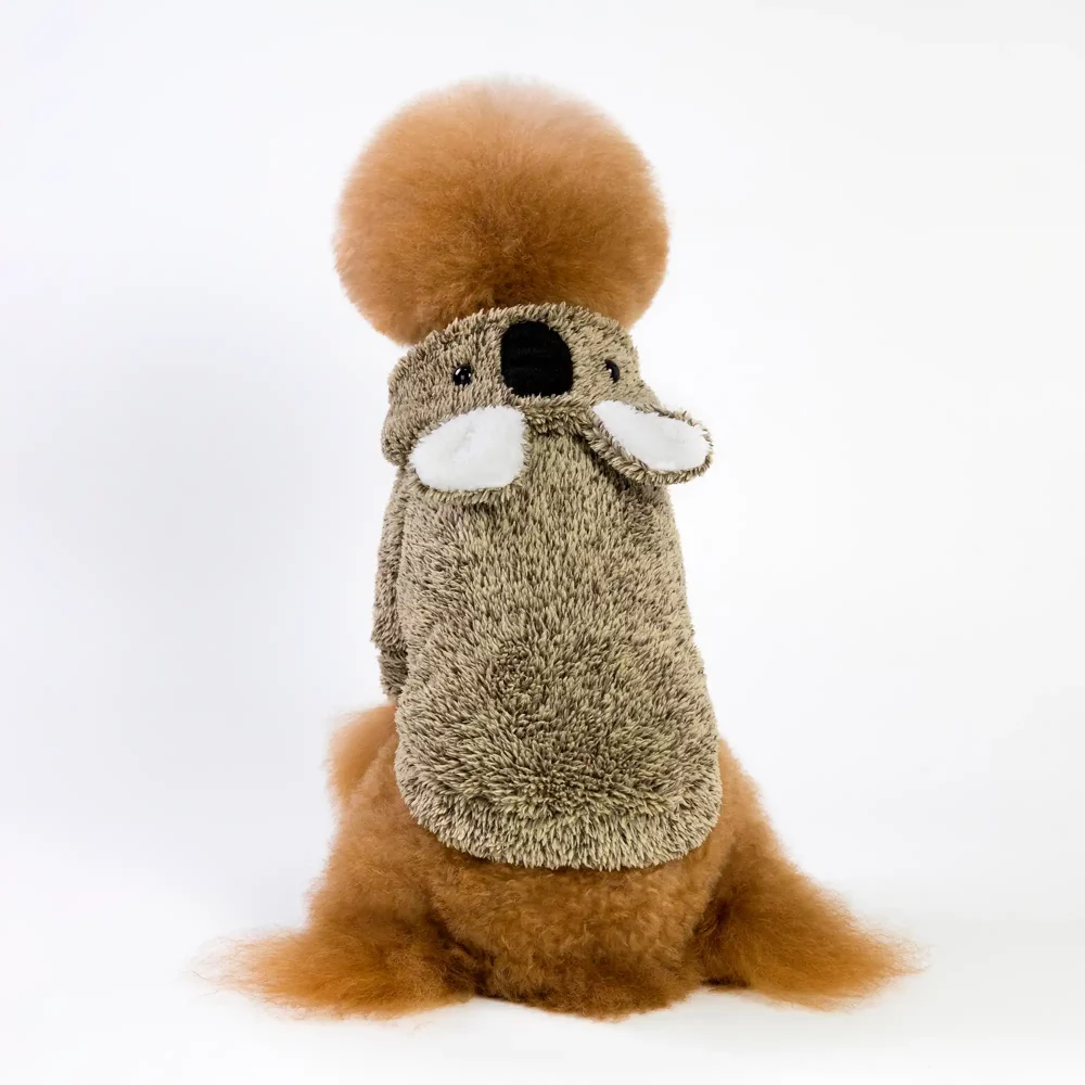 Sloths Costume for Small Dogs - Coffee