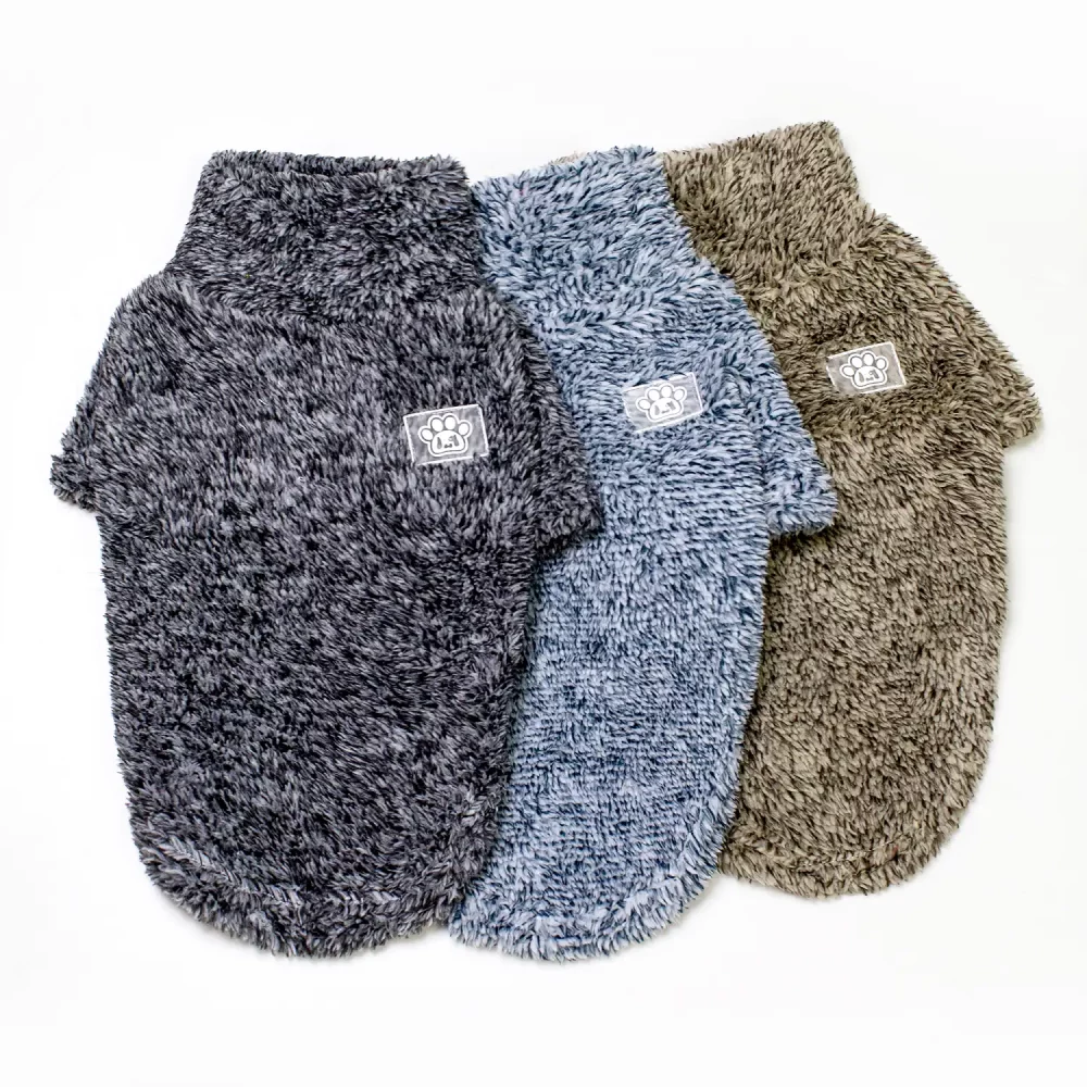 Turtleneck Double Fleece Sweater for Dogs