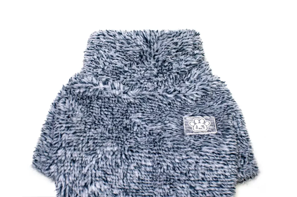Turtleneck Double Fleece Sweater for Dogs - Detail
